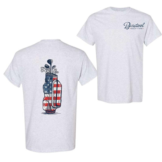 Barstool Golf Flag T-shirt, Gender-neutral Fashion Styles For Men And Women, Different Shades, Full Size Spectrum, Fashion Essentials For Active Lifestyles, Pick Your Desired Look