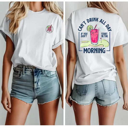 Barstool Morning Transfusion T-Shirt, Mental Health Matter, S to 4XL, Menswear