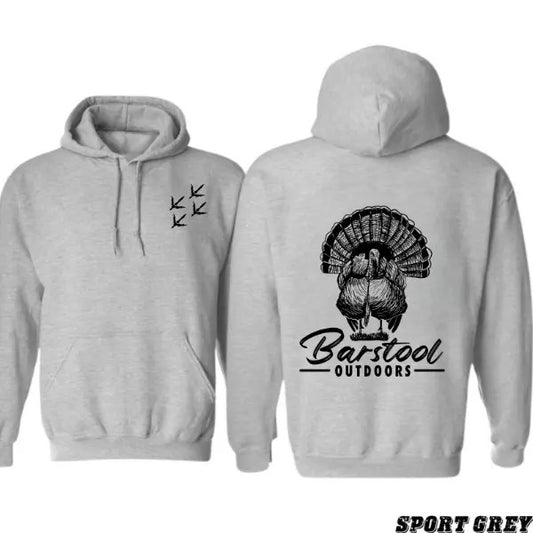 Barstool Outdoors Turkey Hunting Season Unisex 2 Sided TShirt Hoodie, Barstool Outdoors Hunting Season Hoodie