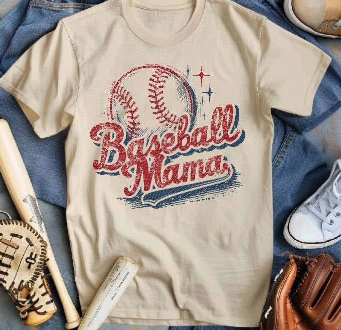 Baseball DTF Transfers - THIS IS NOT A SHIRT