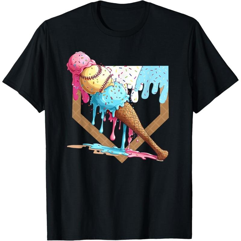 Baseball Drip For men Ice Cream Drip men Baseball T-Shirtstyle{n002}2 T-Shirts, Hoodie, Sweatshirt | DripVista.com