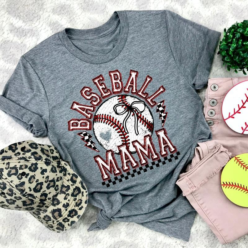 Baseball Mama DTF Transfers - THIS IS NOT A SHIRT