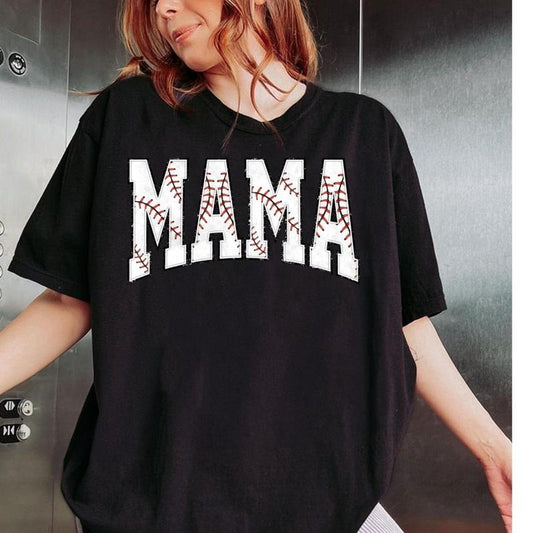 Baseball Mama Shirt, Mothers day Gift For Baseball Mom, Gift For Baseball Lover Mom Shirt, Mothers Day Shirt,Baseball Season Cotton Fit Cotton Fit