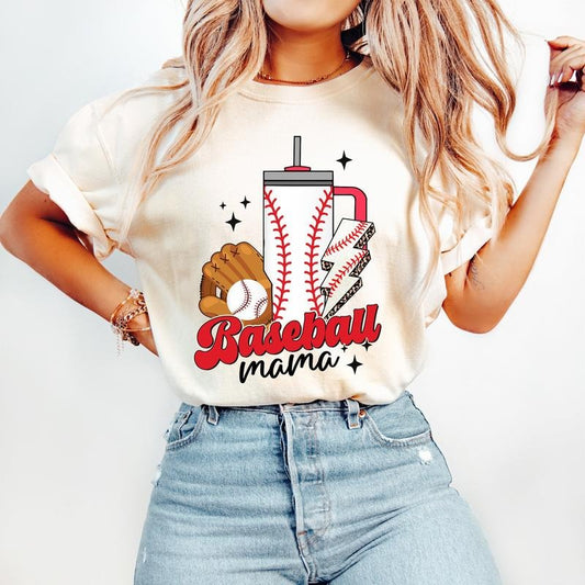 Baseball Mama T-Shirt, Boujee Baseball T-Shirt, Sports T-Shirt