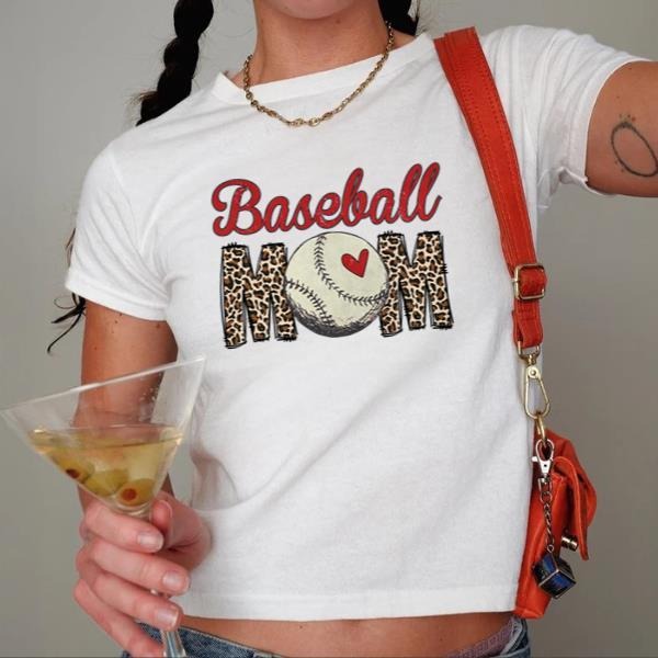 Baseball Mom Baby tee, Baseball Clipart, Baseball Mama Baby tee, Baseball Baby tee Design, Leopard Print Baby tee Hoodie,...