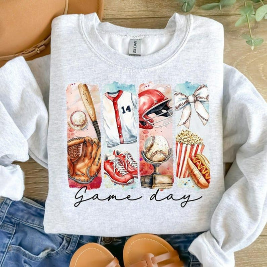Baseball Unisex Classic T-Shirt, Game Day Baseball Coquette Sweatshirt, Baseball Bow Mama Sweatshirt, Brushstroke Baseball Shirt Hoodie.,