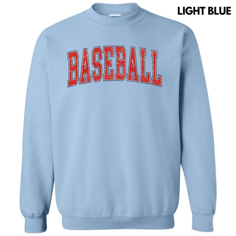 Baseball Varsity Letter Sweatshirt T-Shirts, Hoodie | DripVista.com