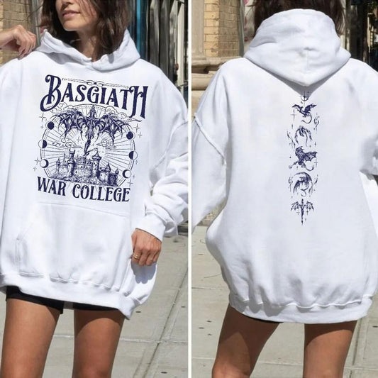 Basgiath War College Double Sides Shirt, Dragon Riders Shirt, Fly Or Die Tee, Riders Quadrant Tee, Fourth Wing Shirt, Bookish, Unisex Sweater Pullover Tee