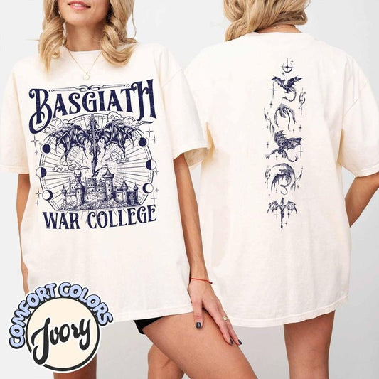 Basgiath War College Shirt, Dragon Riders Shirt, Fly or Die Tee, Riders Quadrant Tee, Fourth Wing Shirt, Women Gift, Bookish