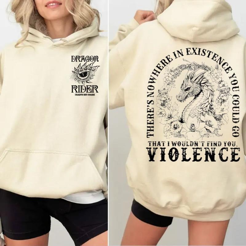 Basgiath War College Shirts, Dragon Rider Shirt, The Empyrean Series, Two Sides Fourth Wing Sweatshirt, Unisex Sweater Pullover Tee