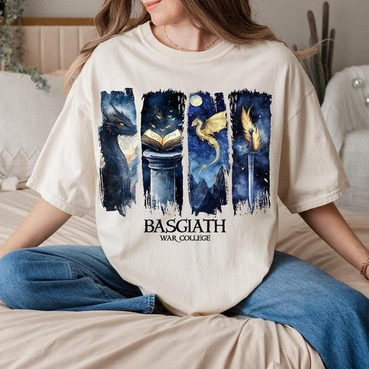 Basgiath War College shirt, Dragon Rider, Fourth Wing shirt, Violet Sorrengail, Xaden Riorson, Fly or Die, Riders Quadrant, Rebecca Yoros shirt
