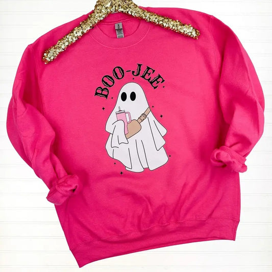 Basic BOO-JEE Ghost Sweatshirt