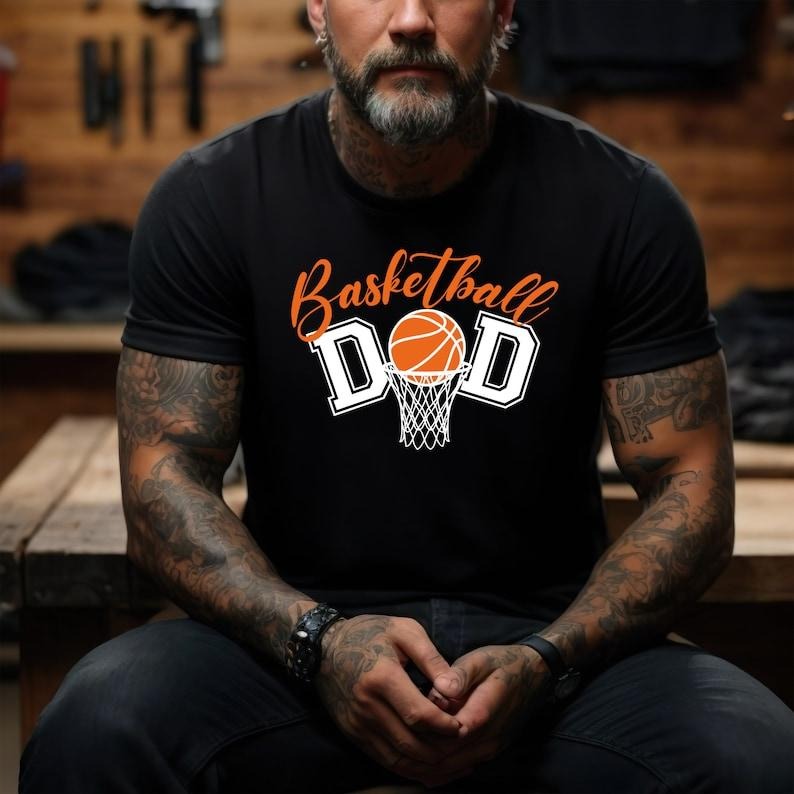 Basketball Dad Shirt, Father's Day Gift Shirt, Basketball Shirt For Men, Dad Birthday Gift, Basketball Lover Gift, Basketball Coach Shirt