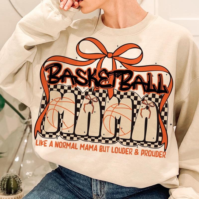 Basketball Mama Shirt Shirt, Basketball Shirt, Basketball Game Day Shirt, Basketball Mom Shirt Sublimation, Coquette Basketball Shirt Shirt Design