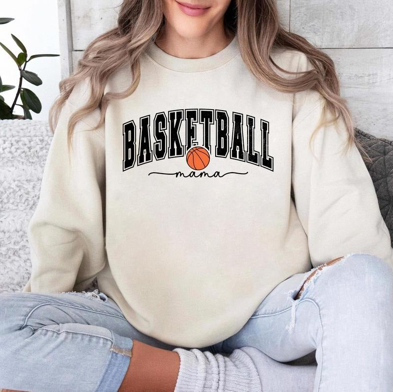 Basketball Mama Sweatshirt, Basketball Mom Sweatshirt, Game Day Shirt, Basketball Mom Gift, Gift For Her