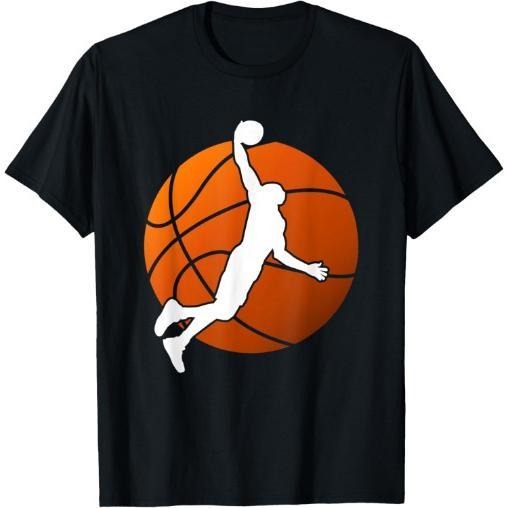 Basketball Player Basketballer Sports Graphic T-Shirt Made in USAstyle{n002}2