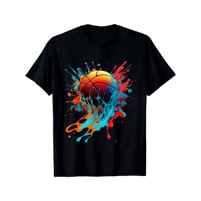 Basketball Splash Baller Basketball Player Team Player T-Shirt made in usa Hoodie, Sweatshirt | DripVista.com