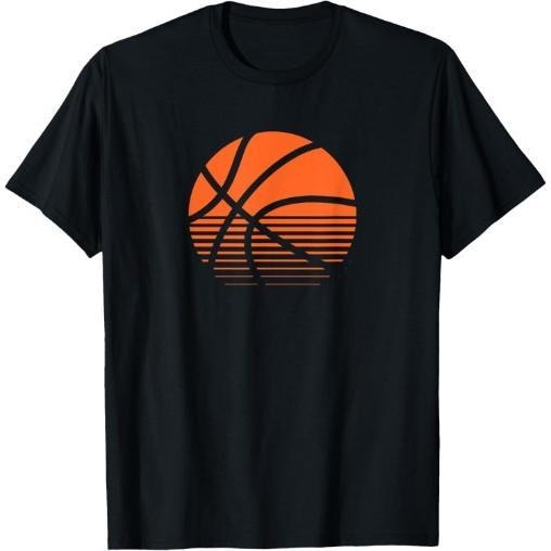 Basketball Sunrise T-Shirt Made in USA Hoodie, Sweatshirt | DripVista.com