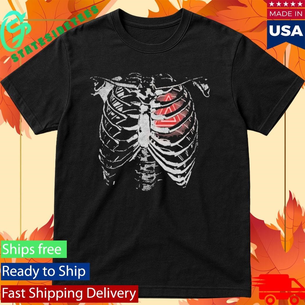 Bastille Skeleton Heart Shirt