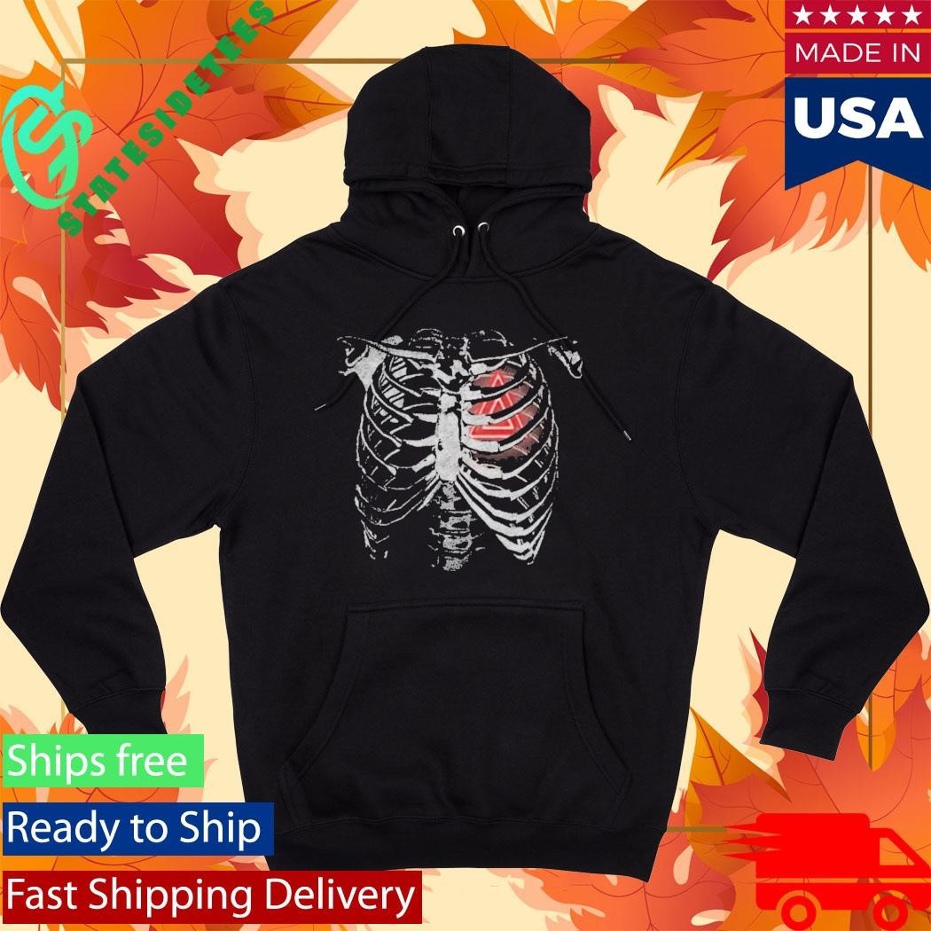 Bastille Skeleton Heart Shirt