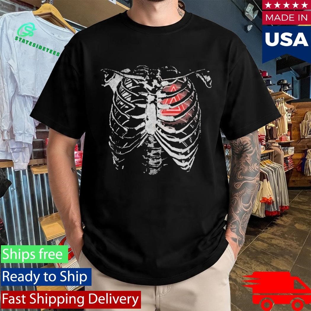 Bastille Skeleton Heart Shirt
