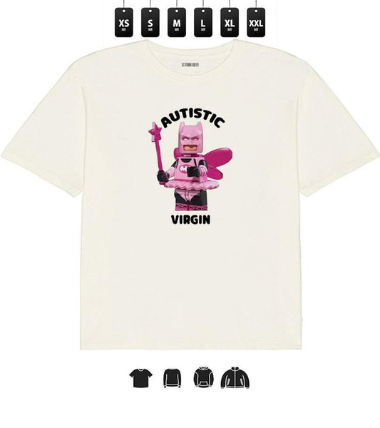 Batman Meme Tee, Meme T-Shirt Virgin Autistic - Unisex T-Shirt, Gifts