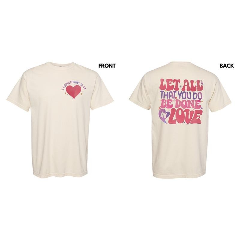 Be Done In Love Comfort Colors T-Shirt Hoodie, Sweatshirt | DripVista.com