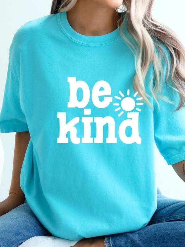 Be Kind Blue Lagoon Tee
