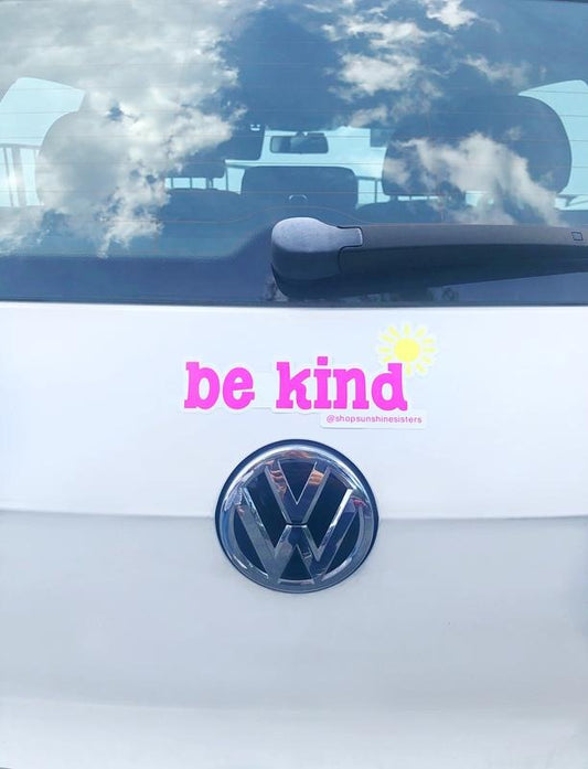 Be Kind Bumper Sticker