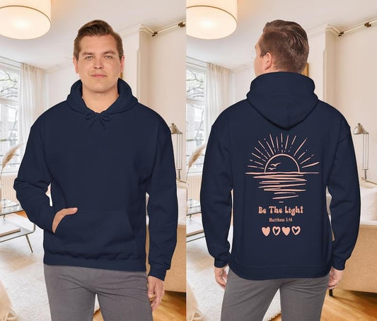Be The Light Matthew 5 14 Hoodie, Christian Hoodies, Aesthetic Hoody Christian Gift Bible Verse Sweater Trendy Religious Hoodi Jesus Apparel  T-shirt, sweater and Hoodie