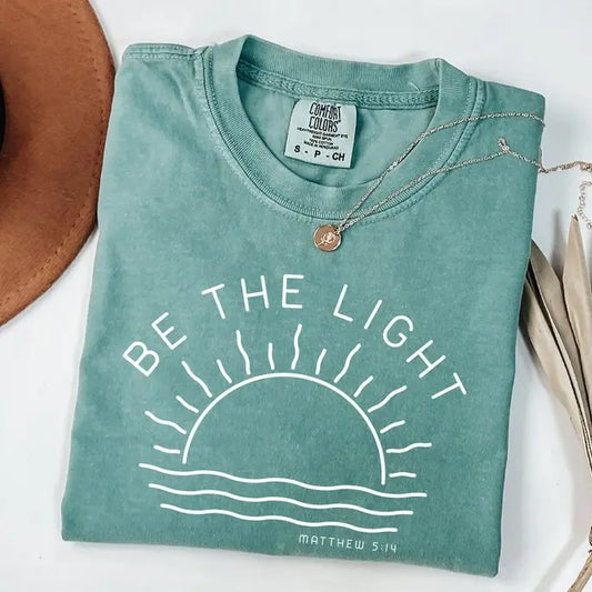 Be The Light Shirt, Christian Shirt, Bible Verse Shirt, Believe Shirt, Nativity Scene Shirt, Grace Shirt, Blessed Shirt