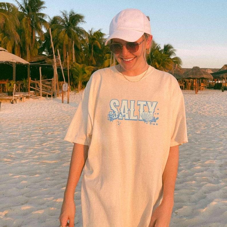 Beach Bum Shirt, Trendy Beach Shirts for Women, Womens d Beach Shirt, Beach Vacation Gift, Salty, Salty Shirt, Cute Vacay Shirt