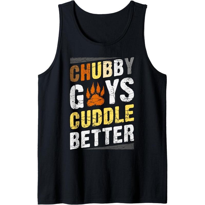 Bear Community, Bear Flag, Funny Gay Bear Pride Tank Top