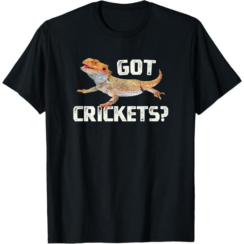 Bearded Dragon Got Crickets Funny Pet Lizard Lover T-Shirt made in usa Hoodie, Sweatshirt | DripVista.com