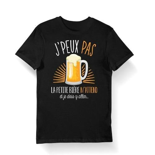 Beer | I can't have the little beer waiting for me and I have to go | Bio Women's Men's T-shirt Child and Body Baby Humor...