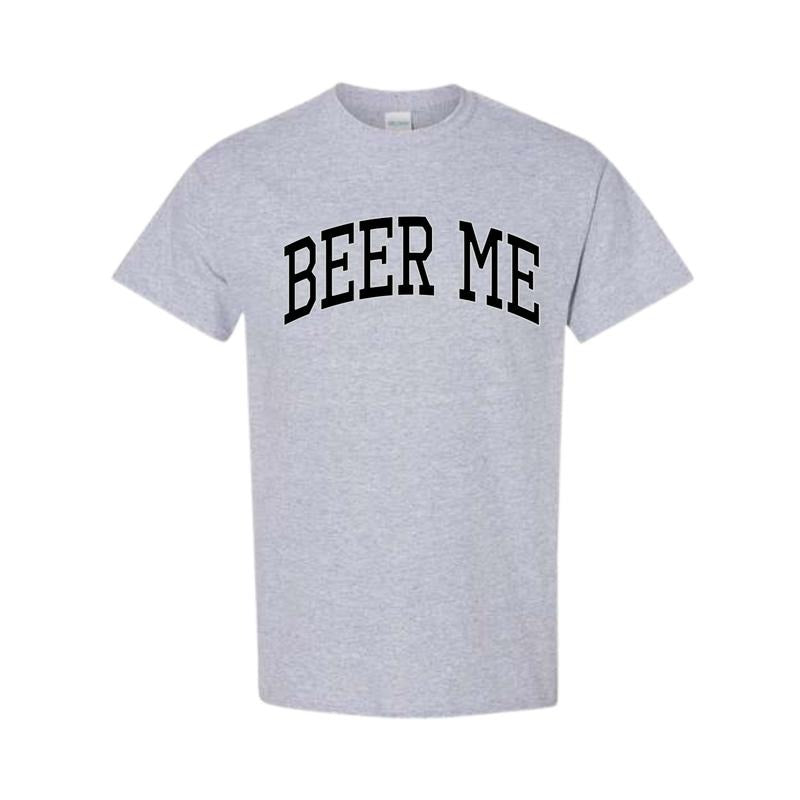 Beer Me Comfort Colors Shirt, Beer Me Shirt, Tailgate Shirt Day Drinking Shirt, Full Color, Full Size Classic Cotton...