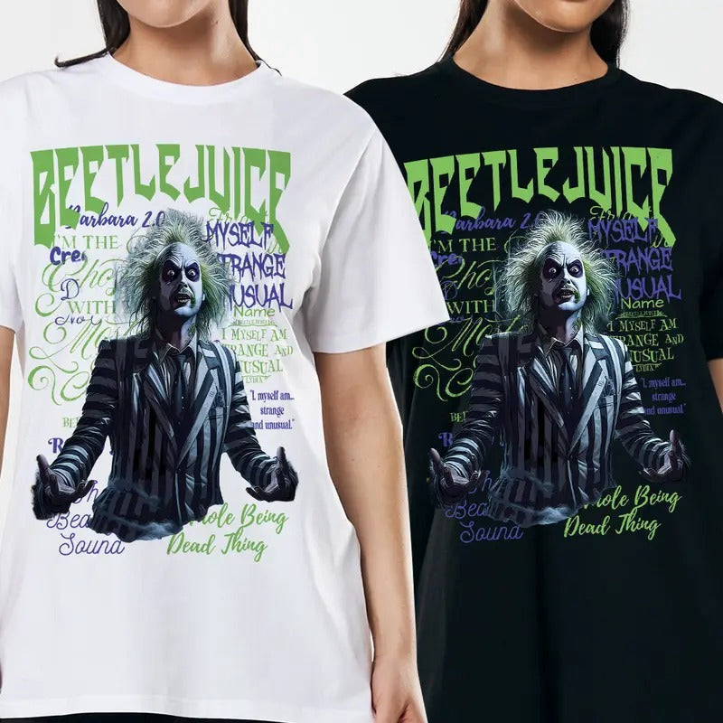 Beetlejuice Pocket Shirt, Horror Halloween Films T-shirt, Halloween Movies Shirt Gifts, 2024 Halloween Movies Sweatshirt, Gift Horror