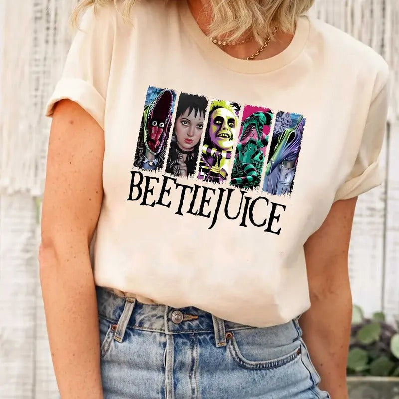 Beetlejuice Shirt, Hallowen Shirt,  Cute Fall Shirt, Spooky Season