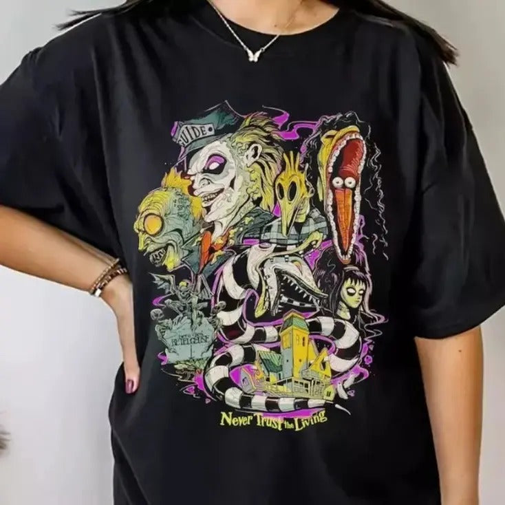 Beetlejuice T-Shirt, Beetlejuice Halloween Shirt, Horror Movie Shirt, Horror Movie Sweatshirt, Halloween Sweatshirt,...