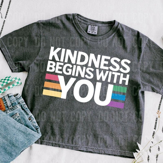 Begins with You DTF Transfers - THIS IS NOT A SHIRT