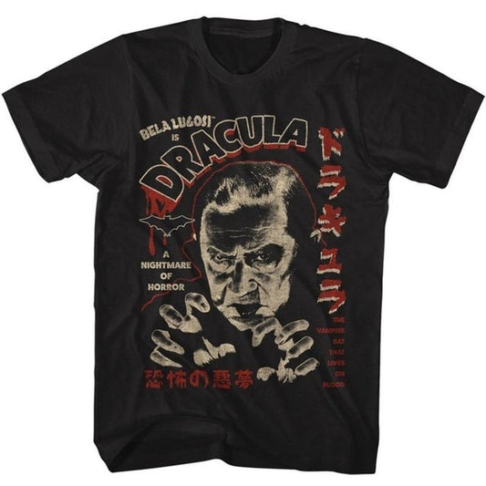 Bela Lugosi Dracula Kanji Dracula T-Shirt Unisex Full Size