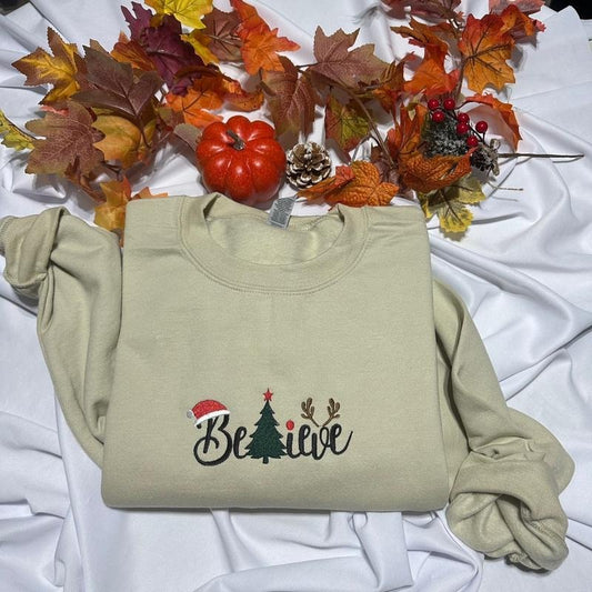 Believe Christmas sweatshirt