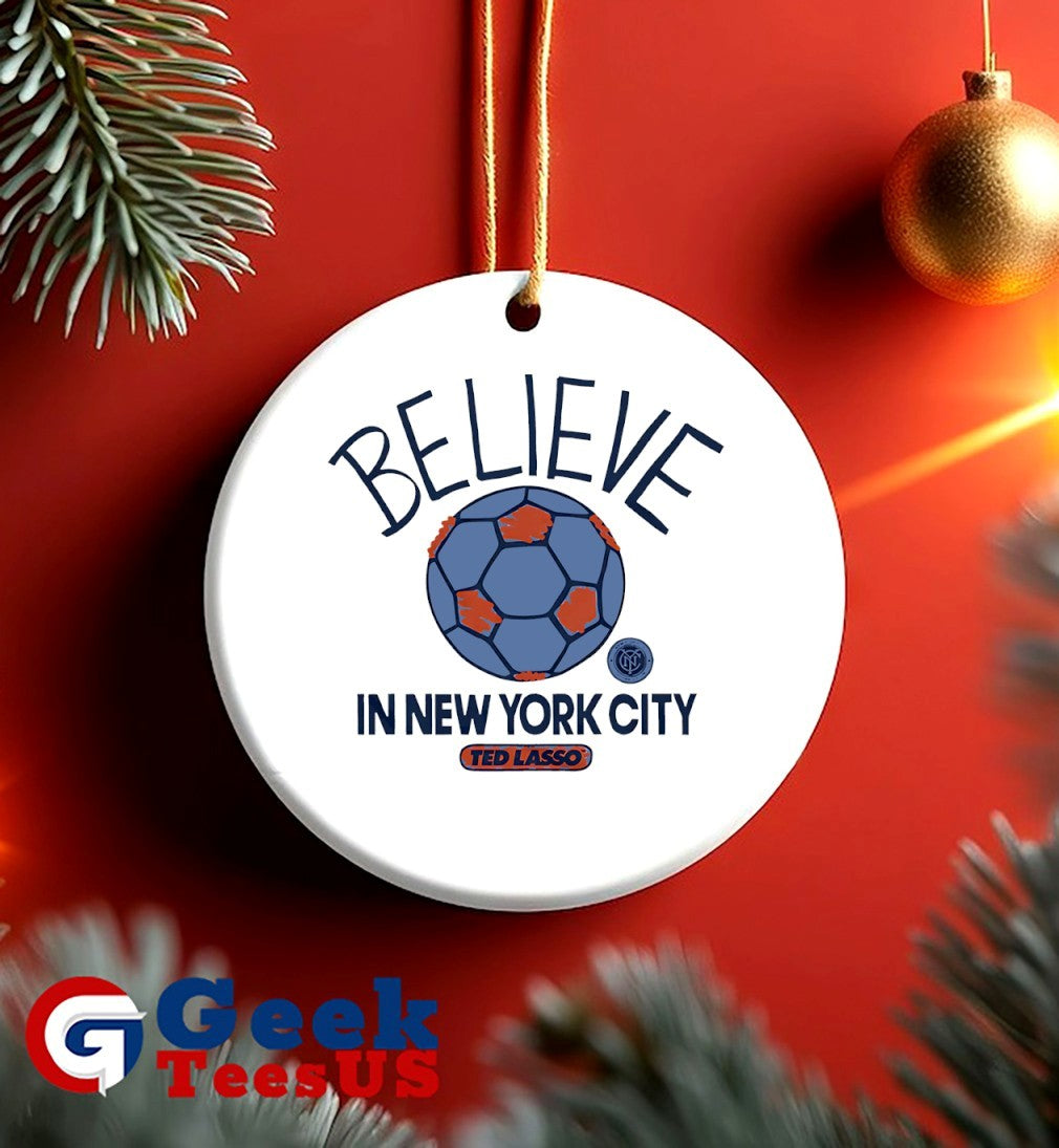 Believe in New York City FC Ted Lasso MLS shirt