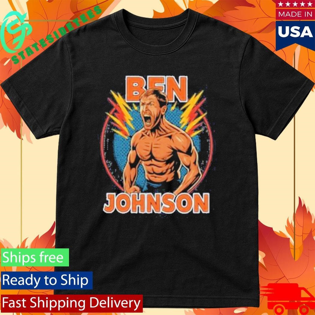 Ben Johnson Shirtless Shirt