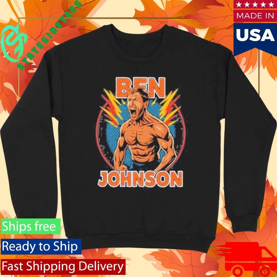 Ben Johnson Shirtless Shirt
