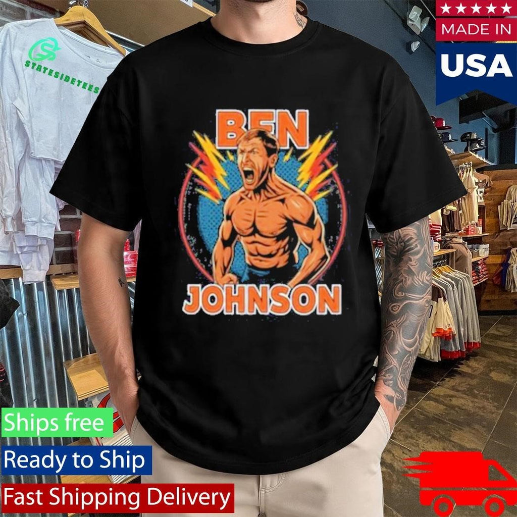 Ben Johnson Shirtless Shirt