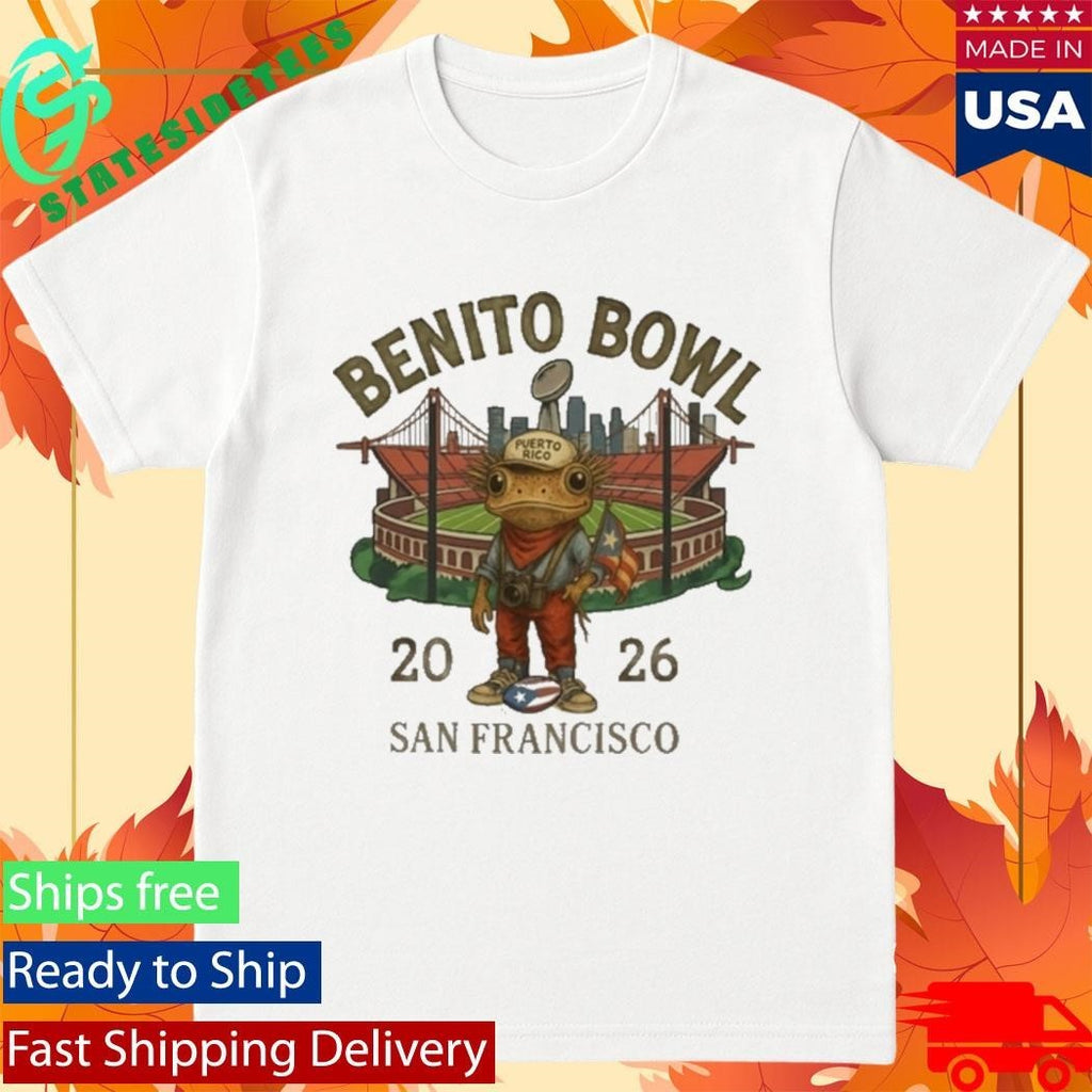 Benito Bowl Puerto Rico Coqui Frog Shirt