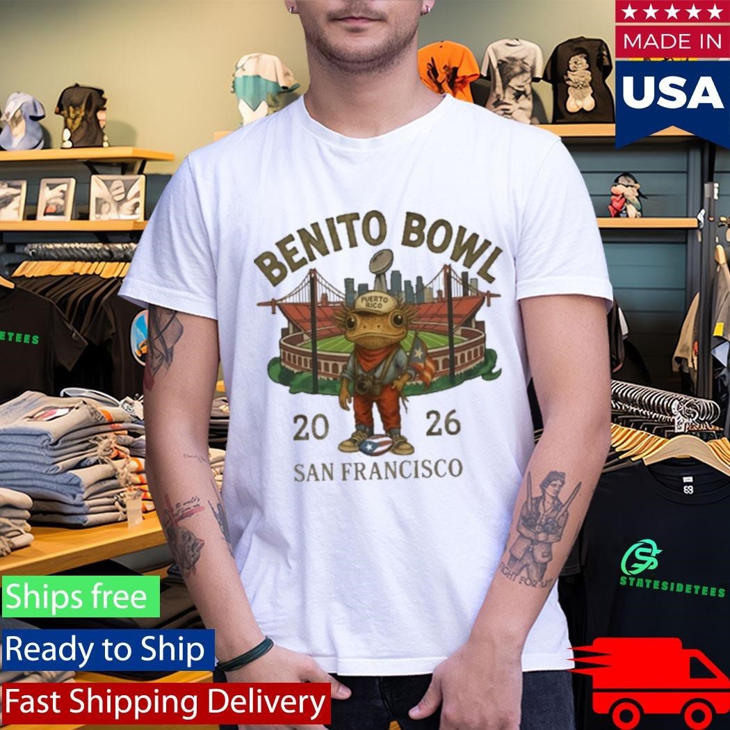 Benito Bowl Puerto Rico Coqui Frog Shirt