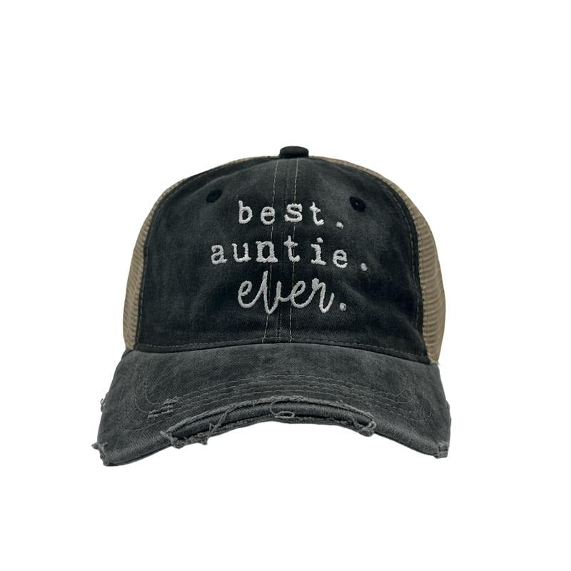Best Auntie Ever Hat Funny Gift Cap for Aunts Funny Hats Funny Aunt  Novelty Caps for Men Standard