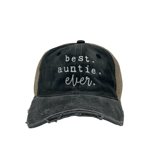Best Auntie Ever Hat Funny Gift Cap for Aunts Funny Hats Funny Aunt  Novelty Caps for Men Standard